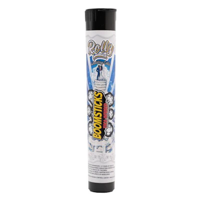 Rollz Boomsticks - 1g THCA Infused Preroll - Wedding Cake - PRE_ROLLS by Rollz at King of Budz