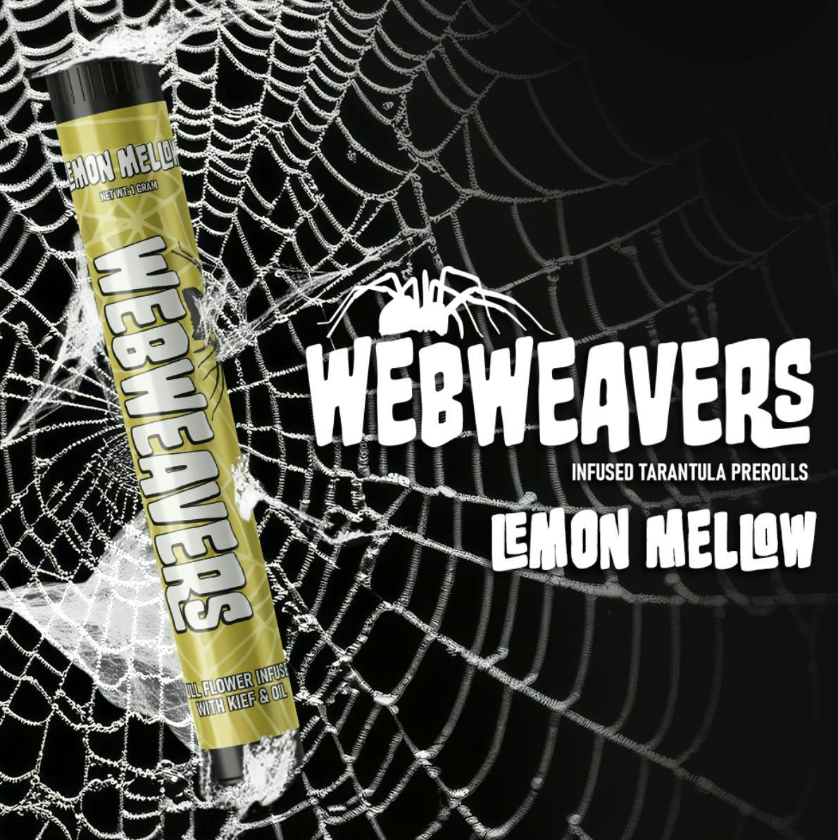 Product: Webweavers | Tarantula Pre-Roll - 1g - Lemon Mellow