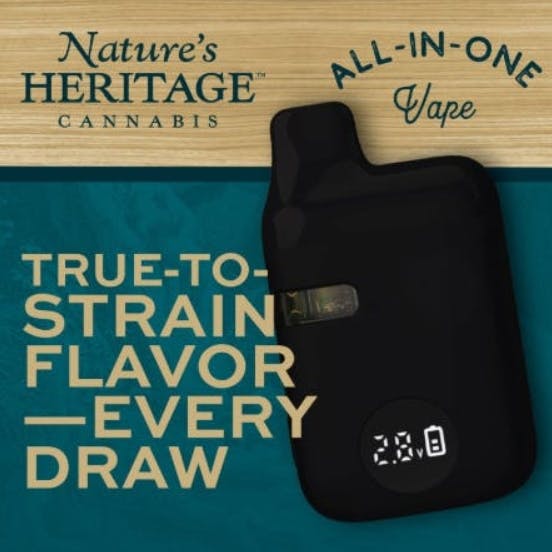 Buy Nature's Heritage Cannabis Online - Quincy Cannabis Co