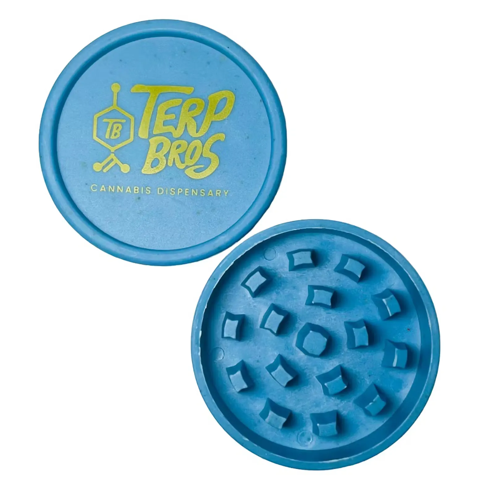 2pc Hemp Grinder Assorted Colors | Cannabis Accessory