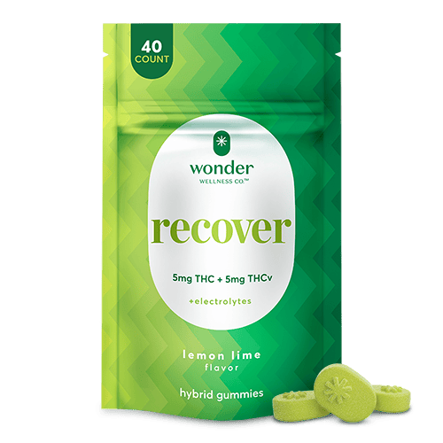 Wonder - 200mg THC : 200mg THCv Gummies - Recover