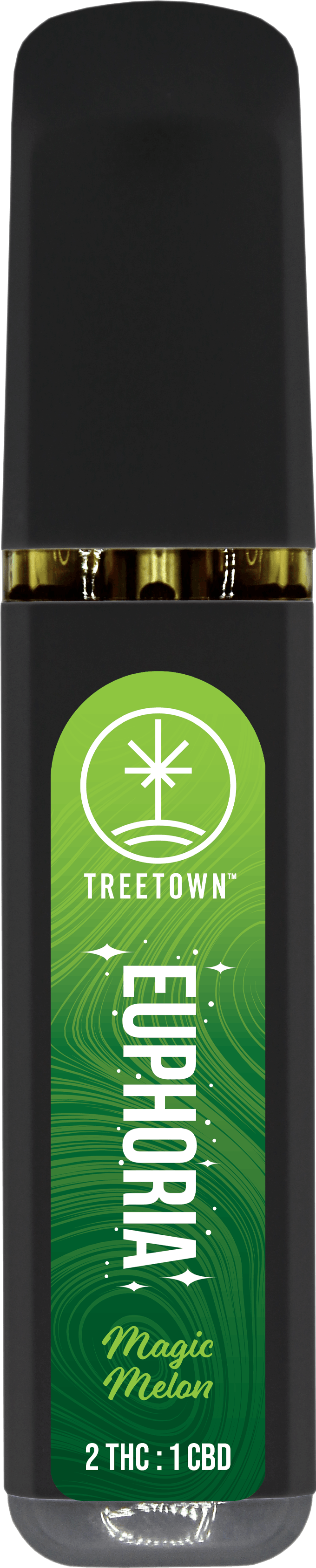 Product: 2:1 Euphoria | Magic Melon | Disposable | THC x CBD | TreeTown