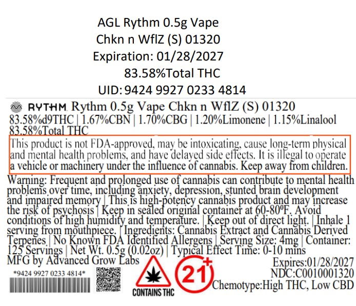 rollz thca vape erfahrungen Shop Golden Rollz | Terrapin Care Station main image 0