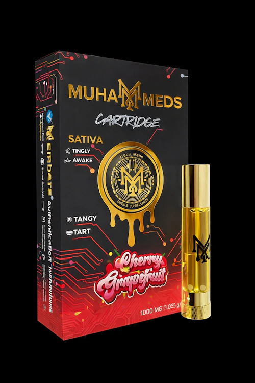 Muha Meds - 1g Cart - Cherry Grapefruit