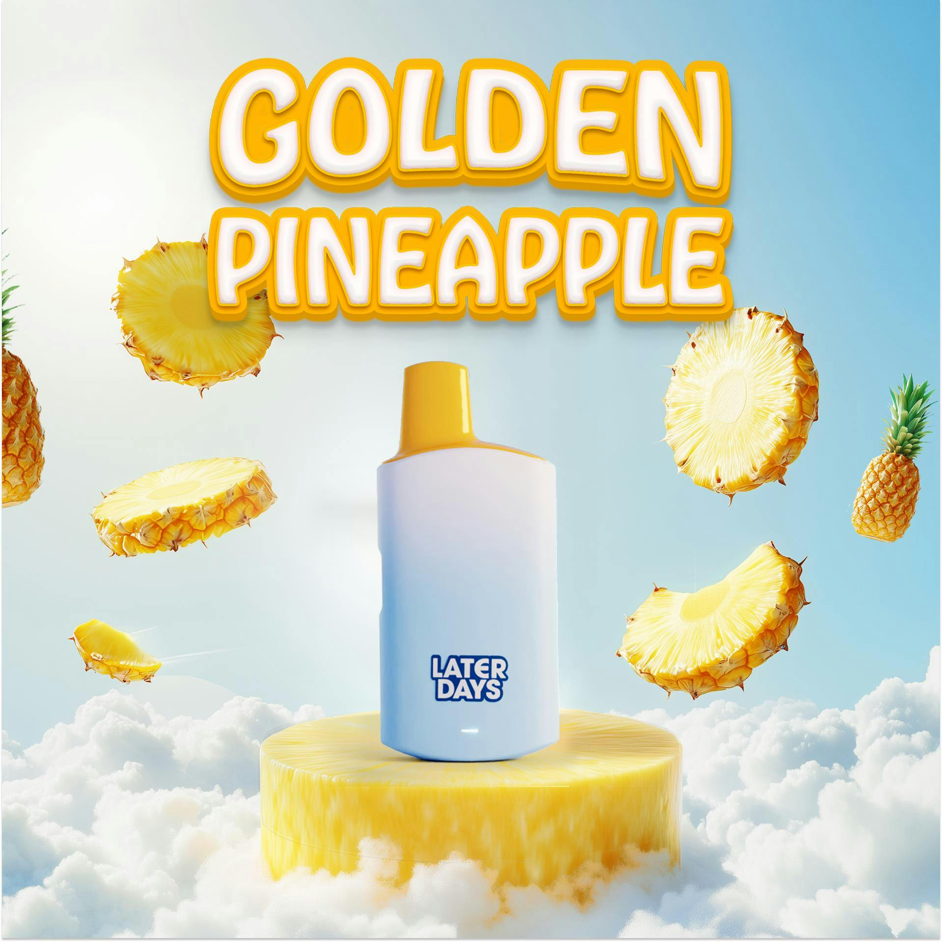 Later Days Golden Pineapple | Later Days | Disposable Vape - The Station  Cannabis Dispensary in NJ