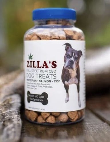 Product: Zilla's | CBD Dog Treats - 250mg - Fish