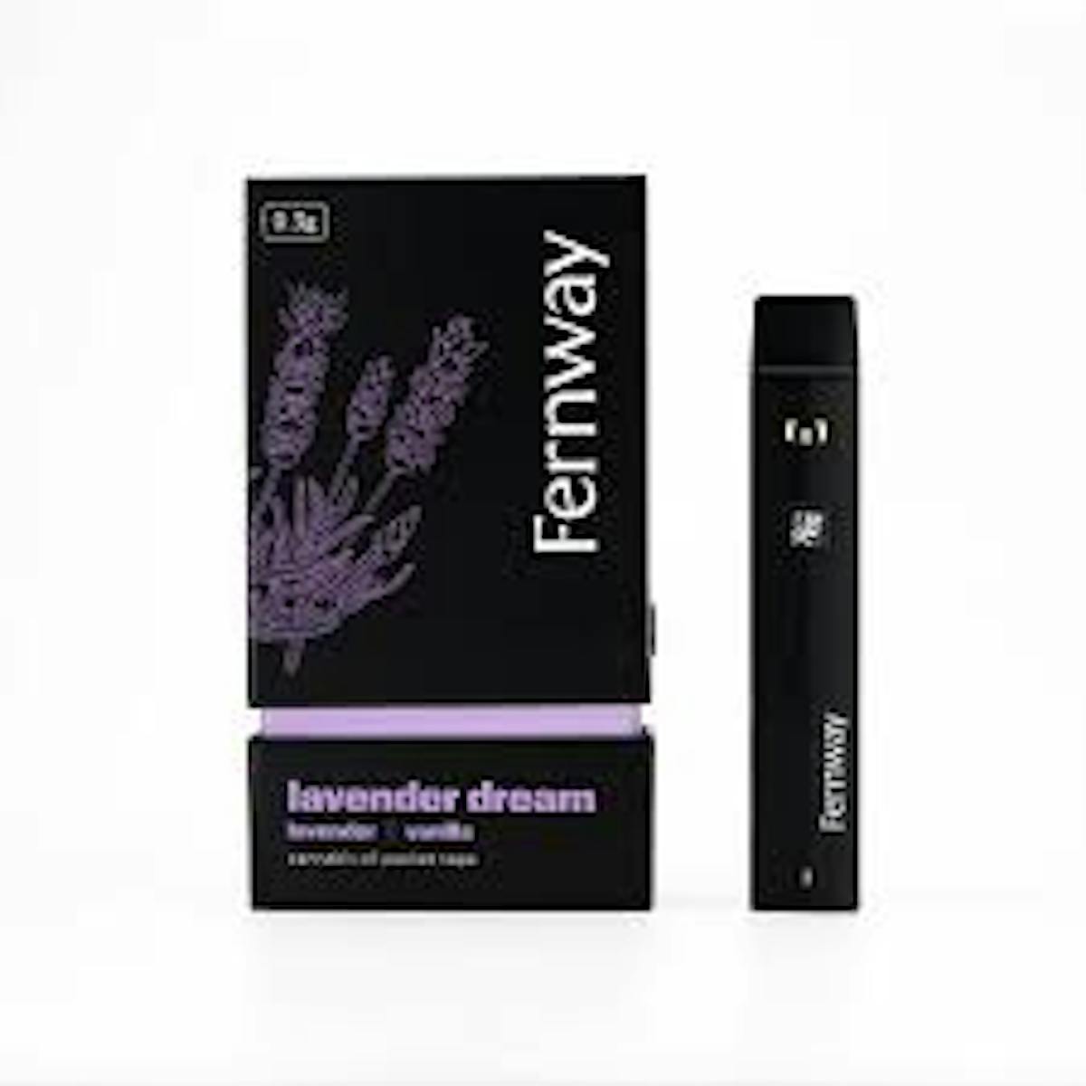 Photo of Fernway l Lavender Dream Vape Cart (Disposable) l 0.3g