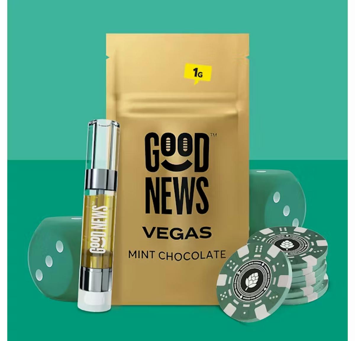 Image of Vegas | Mint Chocolate | 1g Cartidge