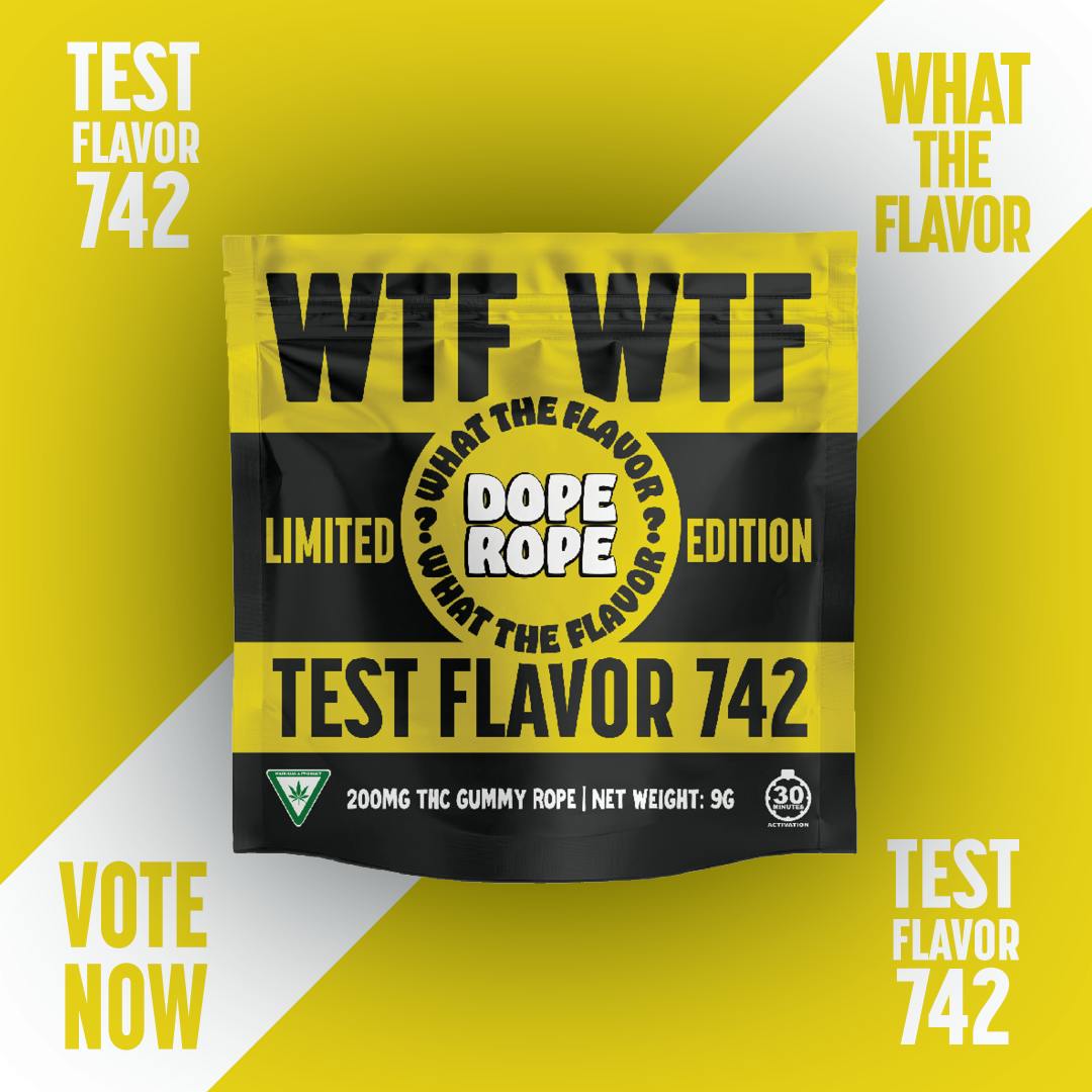 Product: Dope Rope | Gummy Rope - 200mg - Test Flavor 742
