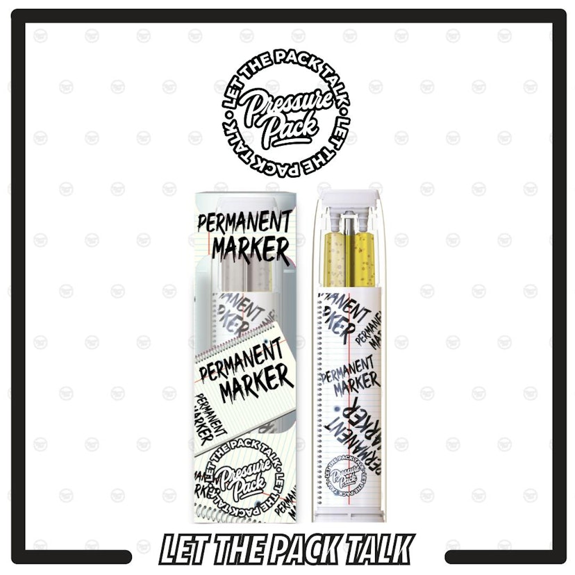 Pressure Pack Disposable | Permanent Marker