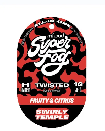 Super Fog - Swirly Temple | Twisted Jefe AIO | 1g - QUBE NYC