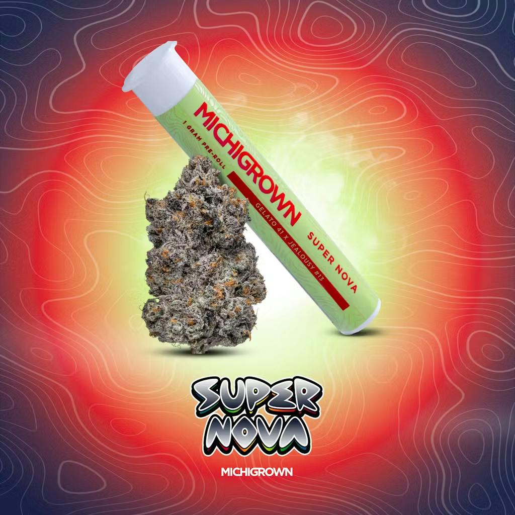 Michigrown - 1g Preroll - Super Nova