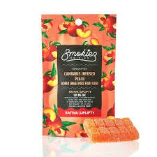 Smokiez | Sweet Peach Sativa | 1pc, 10 serving 100mg