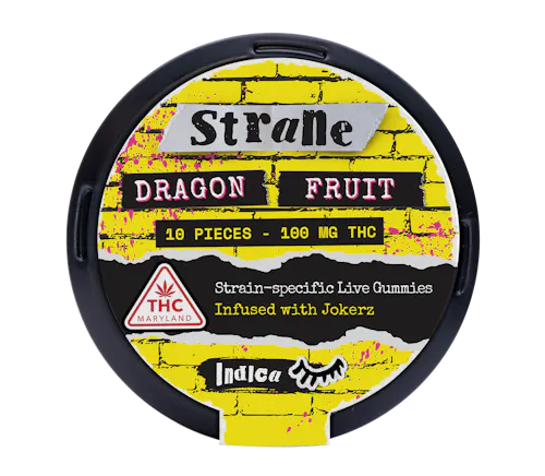 Strane Dragon Fruit Live Gummies | 100mg-active