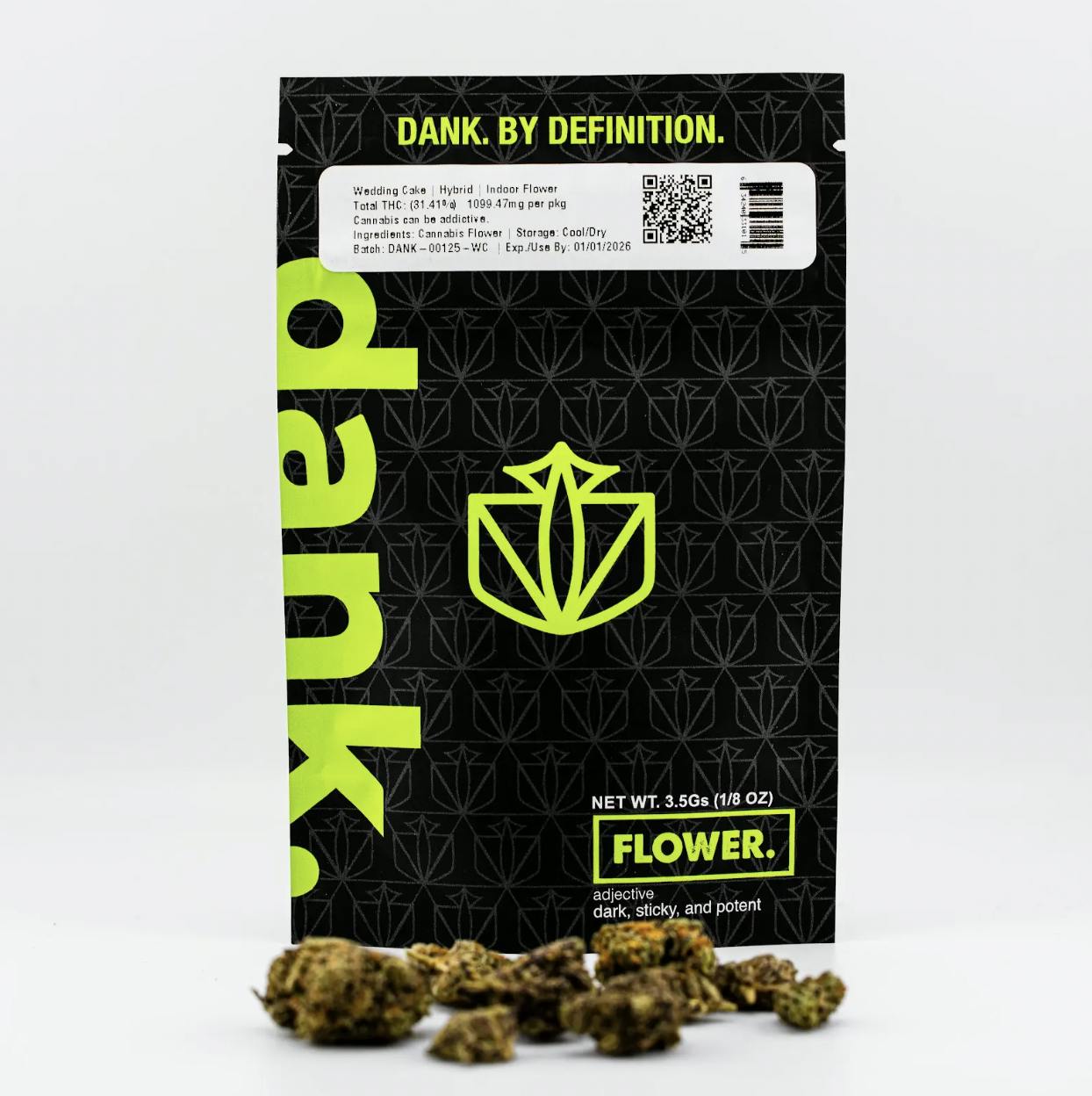 Dank | 3.5g Bag Flower | Wedding Cake