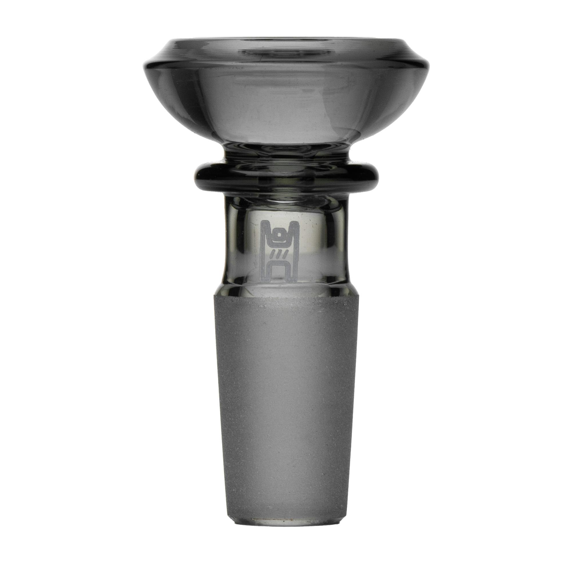 Human Grade -  14mm Saucer Flower Bowl - Smoke by Human Grade