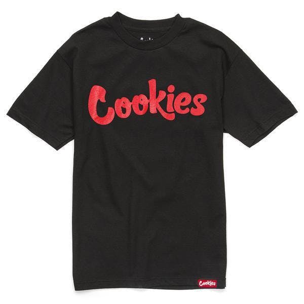 Cookies - Tee - Original Mint Logo - Black/Red - 4XL - Cookies Hayward