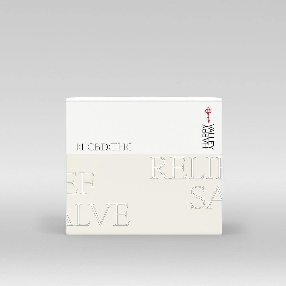 1:1 Relief Salve (250mg CBD/250mg THC)