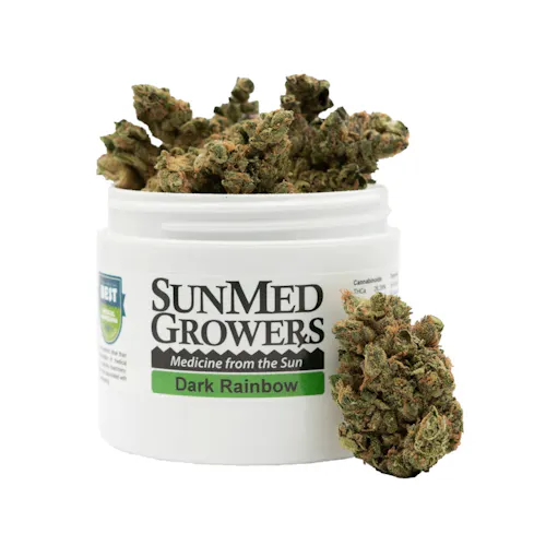 SunMed Dark Rainbow Flower 3.5g-1