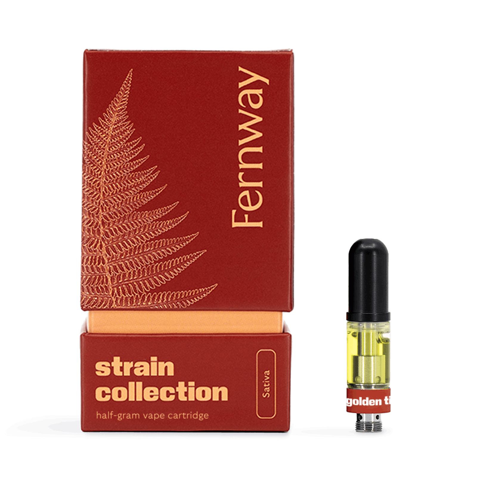 Photo of Golden Tiger Strain Collection Vape Cartridge | 0.5g