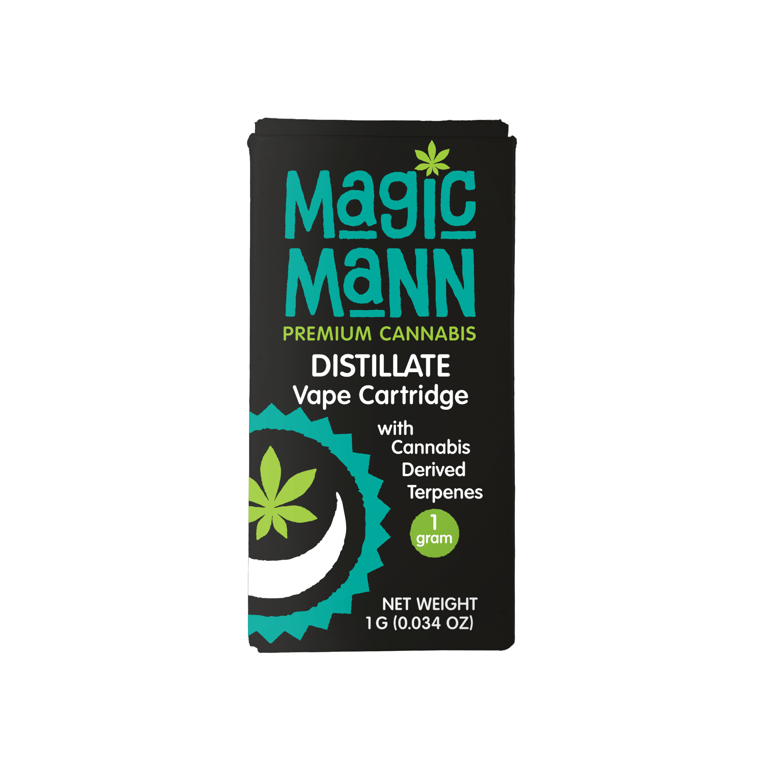 Grandpa's Cookies | 1g Distillate Vape Cartridge | Magic Mann