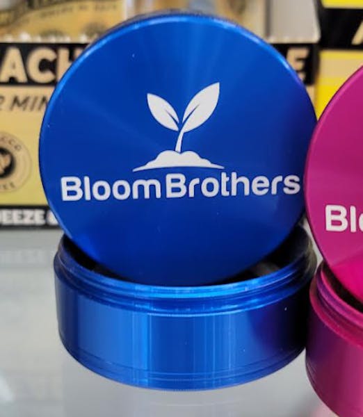 2.5" 4 Piece Cali Crusher x Bloom Brothers Grinder - Blue
