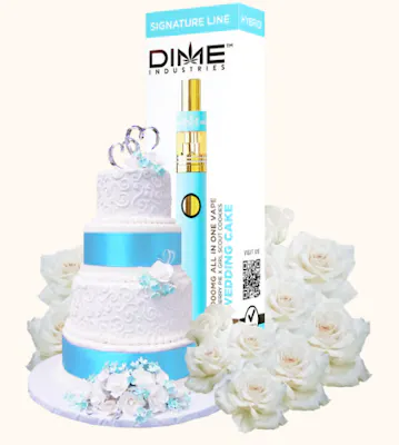 DMC DIME Signature Line Wedding Cake Vape Pen 2000mg • Ethos Cannabis