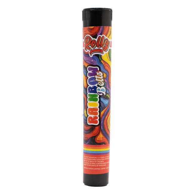 Rollz - 1g Infused Preroll - Rainbow Beltz