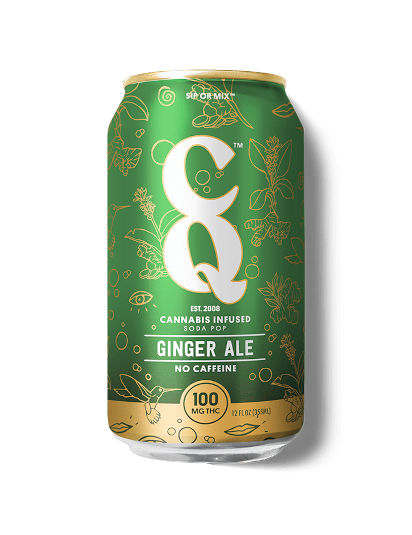 CQ | 100mg Soda | Ginger Ale