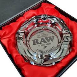 RAW | Glass Ash Tray - Dark Side