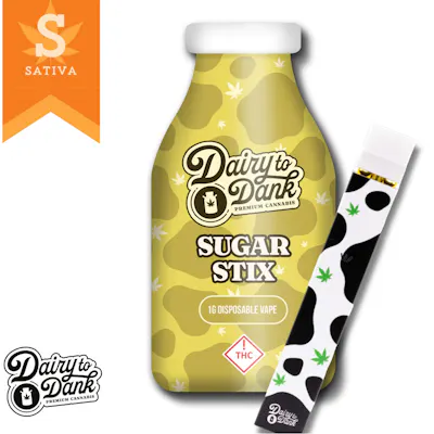 D2D | Vaporizer | Sugar Stix 1.0g | 1pk | Donny Burger | 1ml