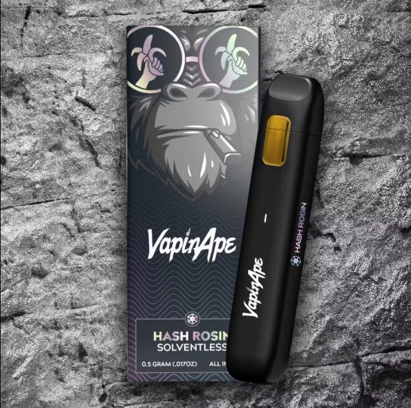 Product: Lemon Papaya Meringue | 0.5g | Disposable | Hash Rosin | Vapin Ape