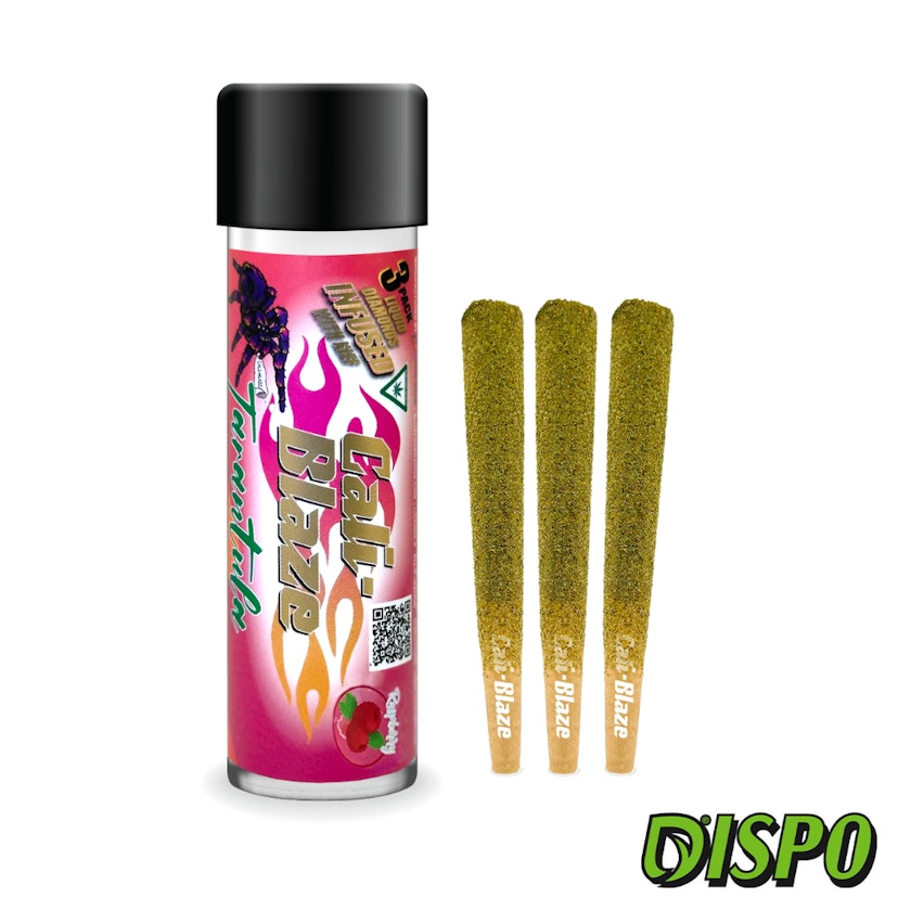 Cali Blaze - Raspberry 3pk Infused Tarantula