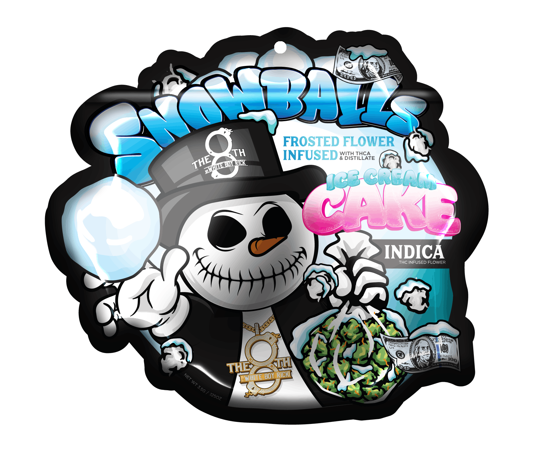 White Boy Rick | Snowballs - 3.5g - Ice Cream Cake