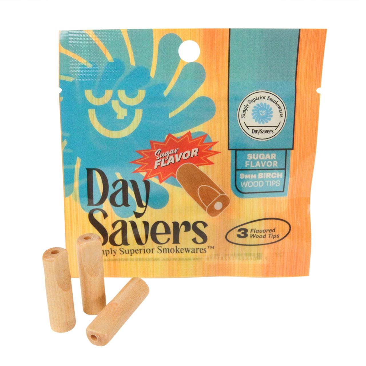 Sugar Flavor Wood Filter Tips [3 Tips per Pack]