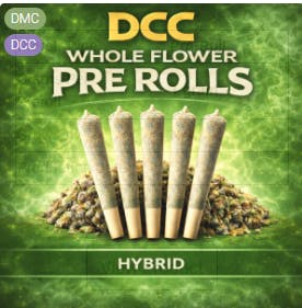 arlington tobacco DCC Blockberry 1g Pre-roll 5 Pack