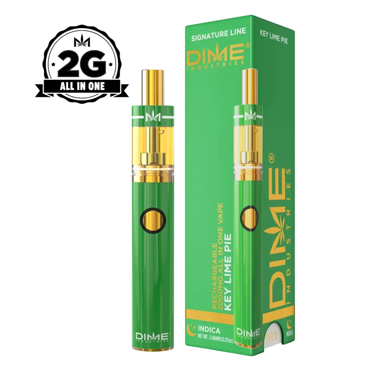 Key Lime Pie Signature Line All-in-One | 2g | LowKey Dispensary