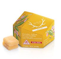 Product: 2:1 | Peach | 10mg CBD x 5mg THC | 10pk | WYLD