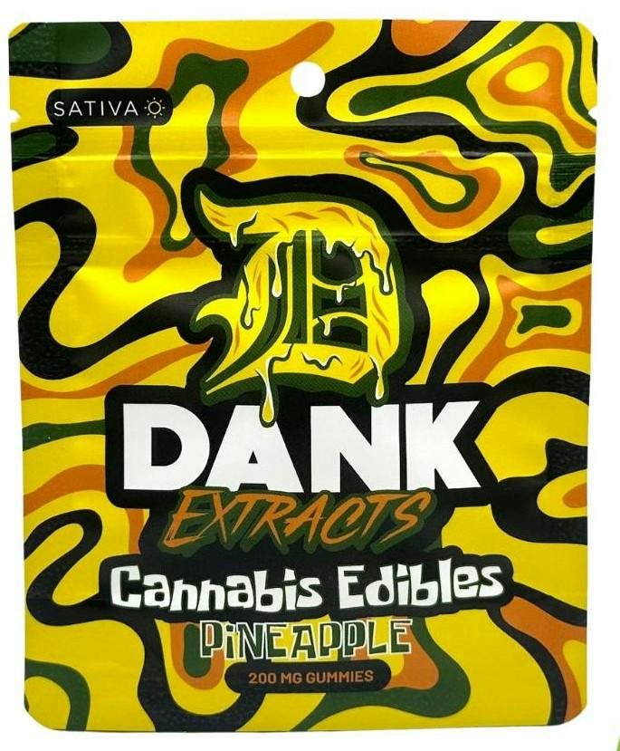 Dank | Gummies - 200mg - Pineapple
