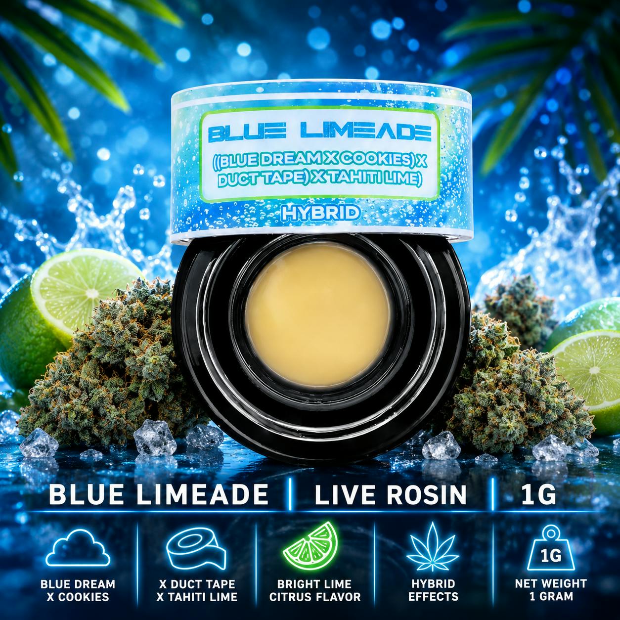 Product Umamii | Blue Limeade | Live Rosin