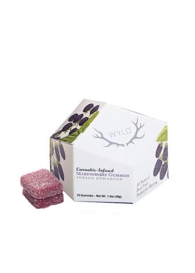 Photo of Marionberry Indica Enhanced Gummies