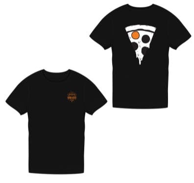 Sesh wear - pizza tee - medium-0
