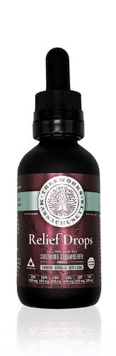 Treeworks Relief Drops 2:9:6:4:6 (THC:CBD:CBC:CBG:CBN) | Tincture