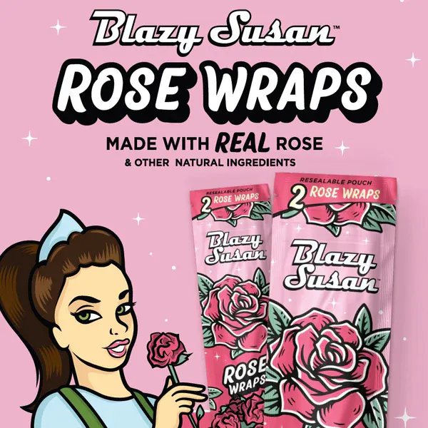 Rose Wraps | 2PK | Newark, NJ Dispensary | My Dispensary