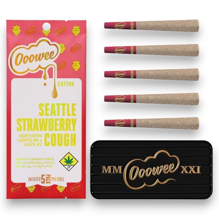 Ooowee: Seattle Strawberry Cough - IPR 5pk
