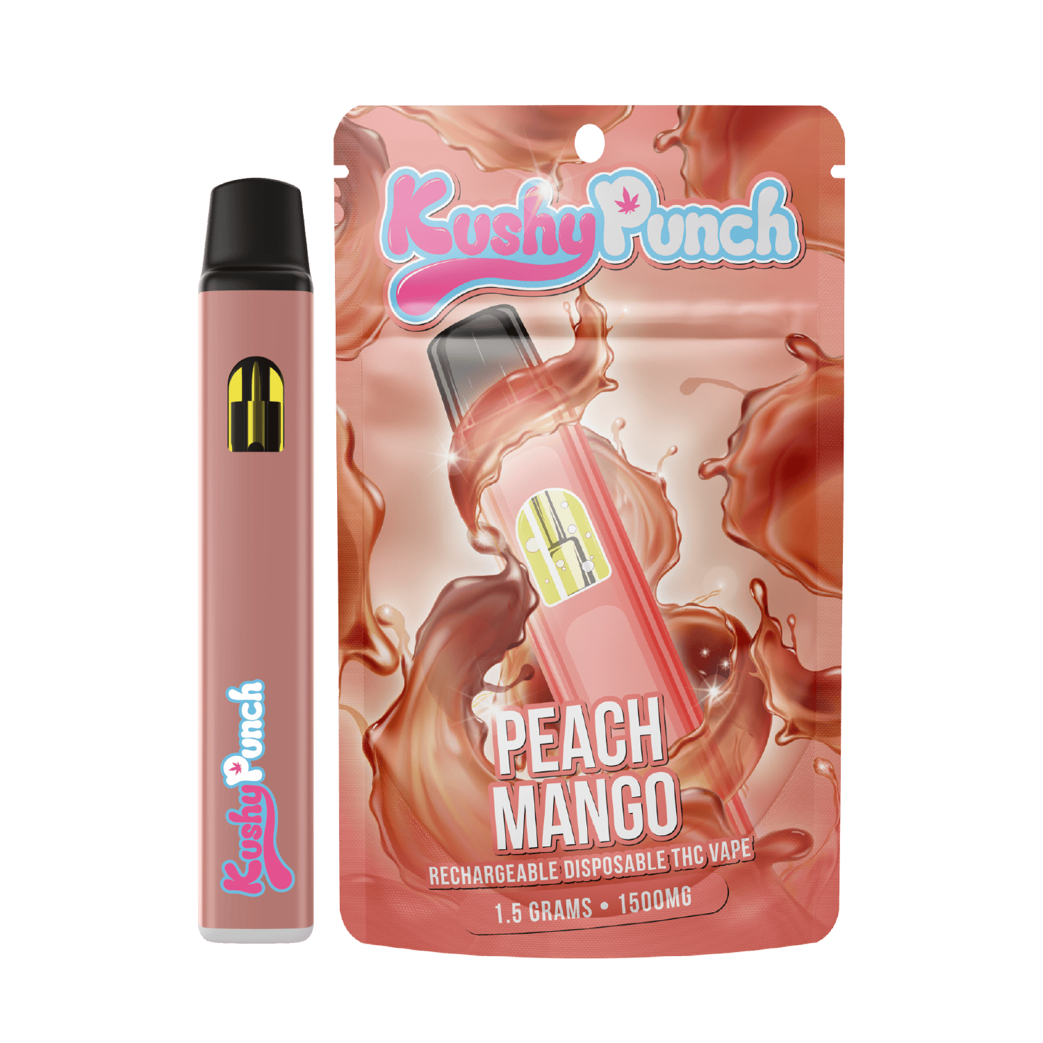 peach mango disposable vape KUSHY PUNCH | Cartridge | 15ml Color:Lime Wave CBD Vape Cartridge —