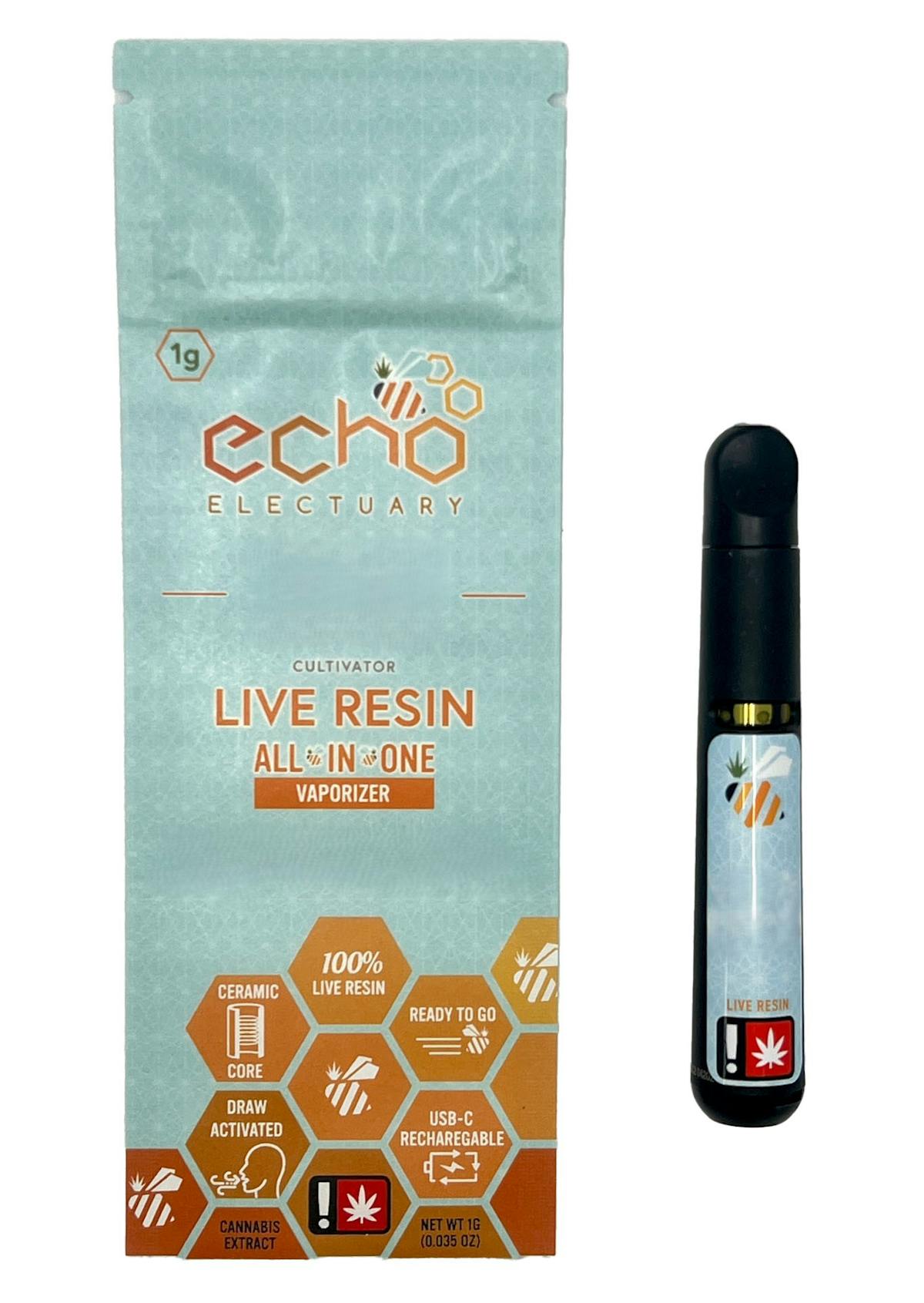 Photo of Echo Electuary 1g SOUR DIESEL Live Resin All-In-One