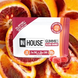 5:1 Blood Orange Gummies (THC:CBD) - 5mg/100mg Total