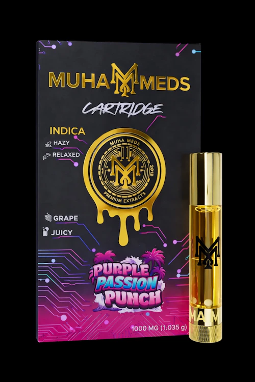 Muha Meds - 1g Cart - Purple Passion Punch