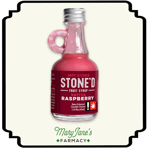 Raspberry Stoned Fruit Syrup | 250mg-1